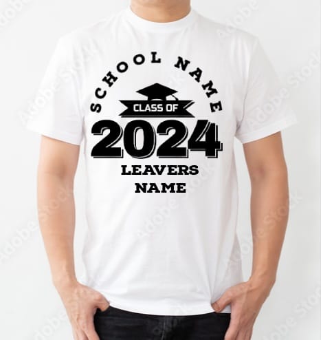 School leavers tshirts - Phimedil Designs
