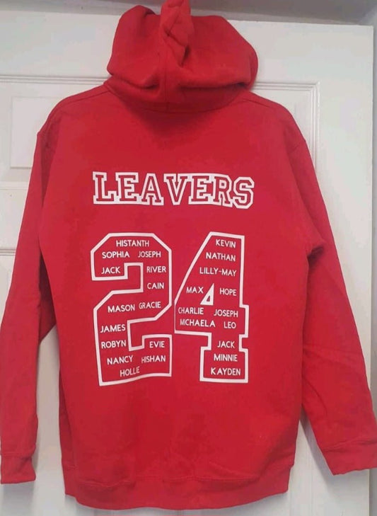 Leavers Hoodie 2025 - Personalised Class of 2025 - Phimedil Designs