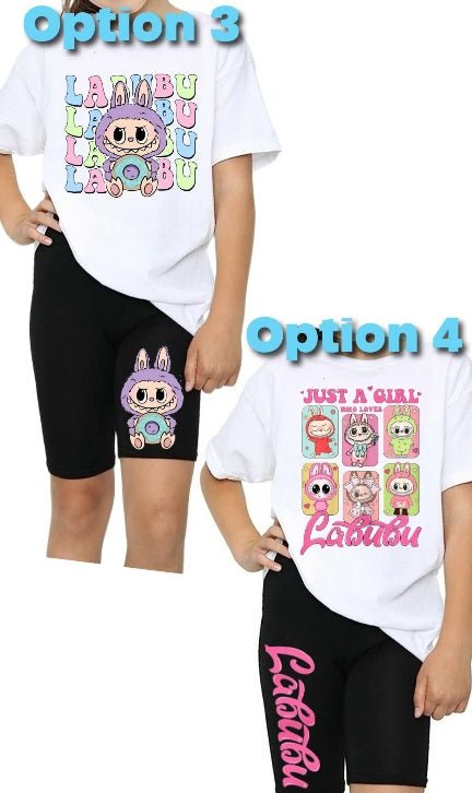 Our adorable Labubu Short Sets - Phimedil Designs