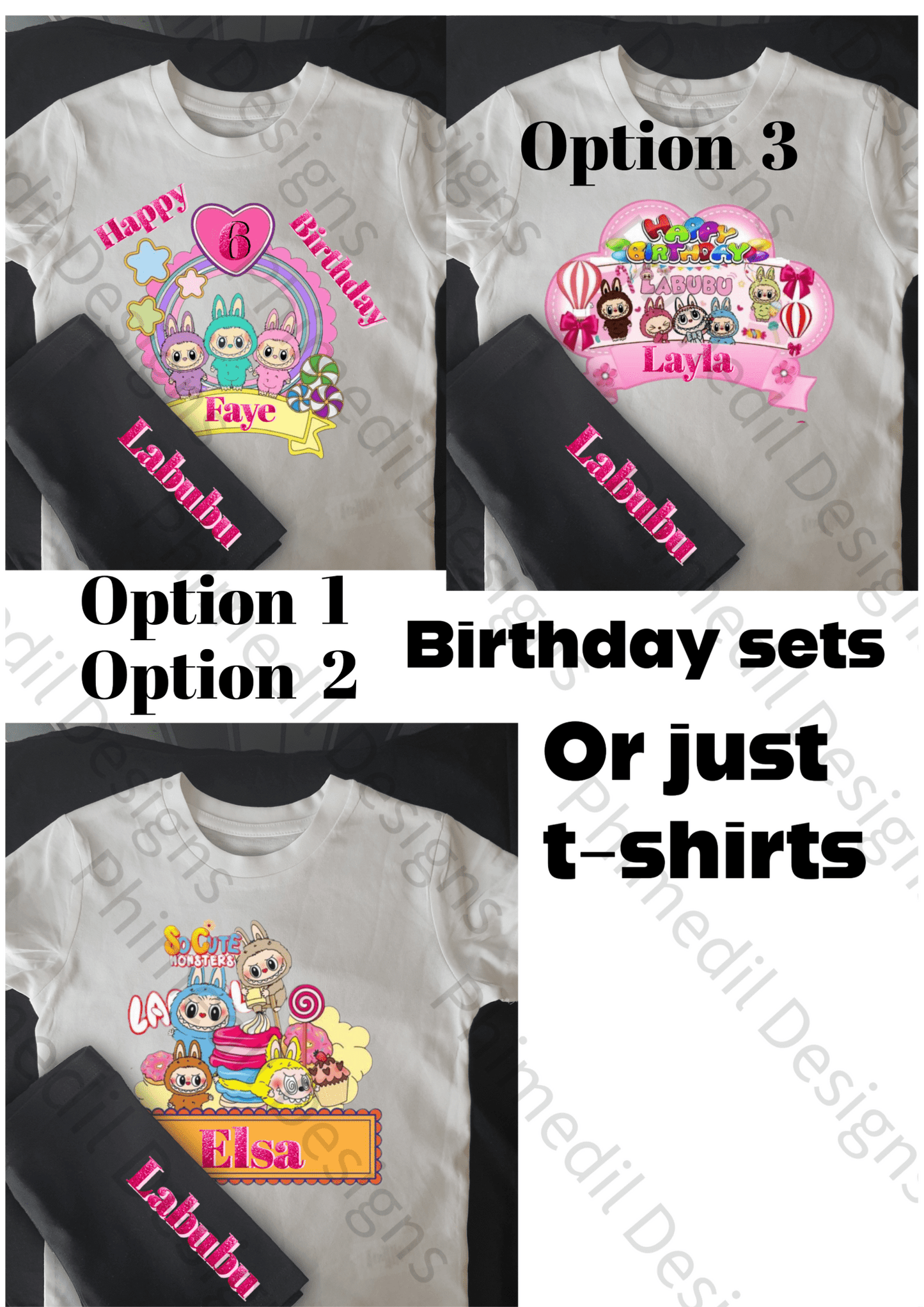 Birthday Girls' Shorts & T-Shirt Sets | Comfy Kids Summer Outfits - Phimedil Designs