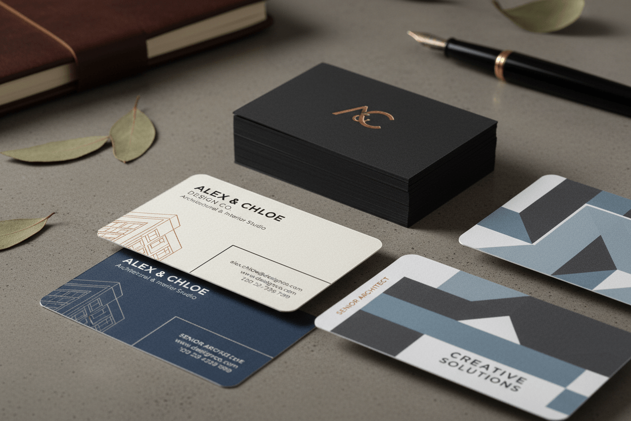 Custom Printed Business Cards - Phimedil Designs