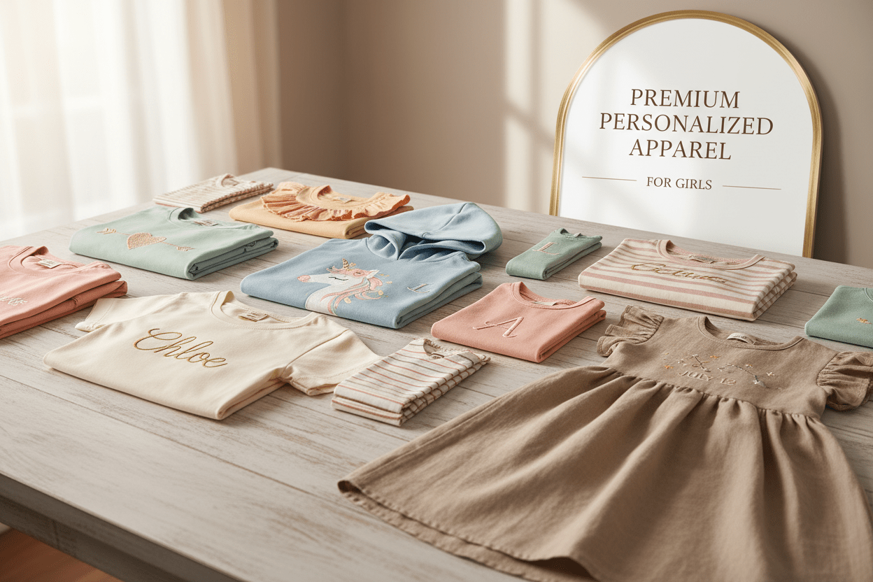 Girls’ Personalised Clothing & Gifts - Phimedil Designs