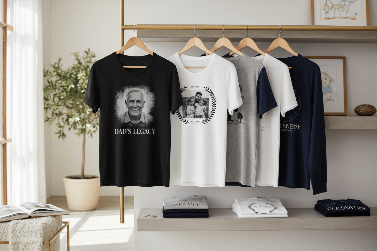 Men’s Personalised T-Shirts & Tops - Phimedil Designs