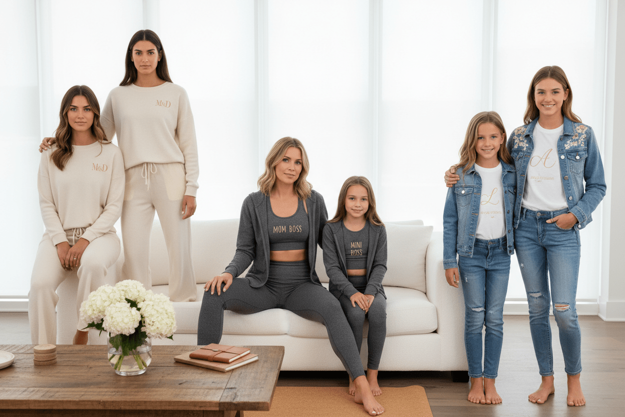 Women’s Personalised Clothing Sets & Matching Outfits - Phimedil Designs