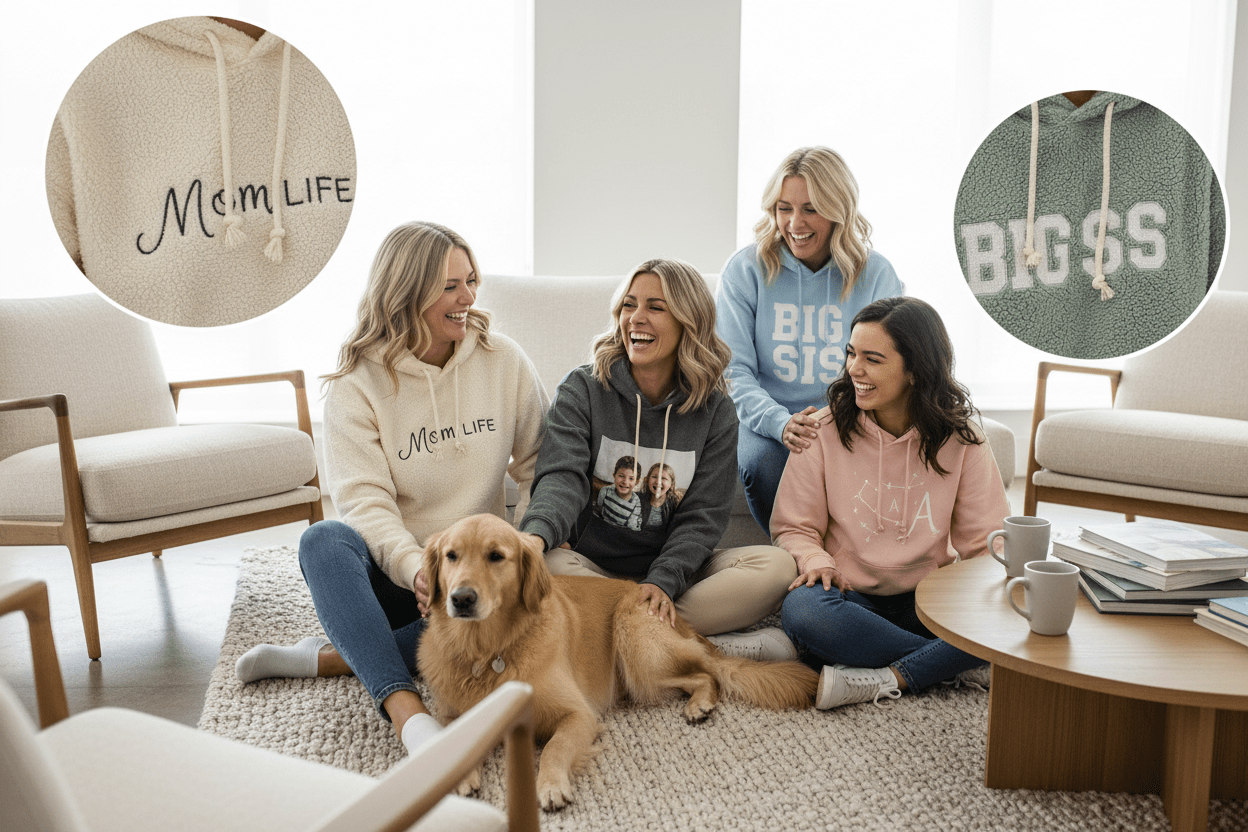 Women’s Personalised Hoodies & Sweatshirts - Phimedil Designs