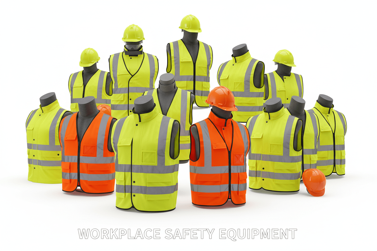 Personalised High Vis Vests & Workwear - Phimedil Designs