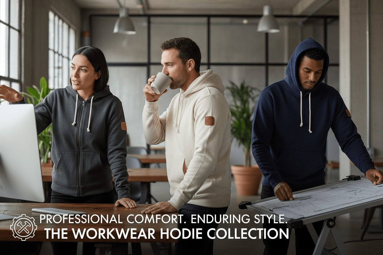 Personalised Work Hoodies & Workwear Hoodies - Phimedil Designs