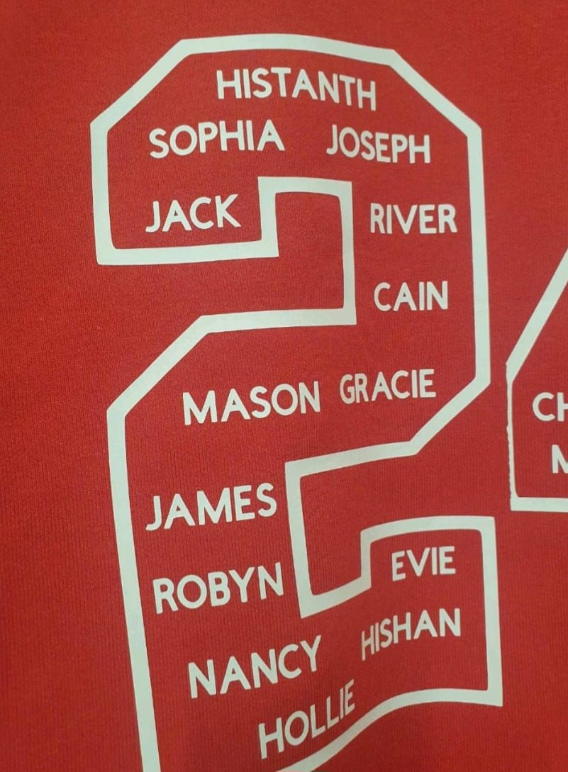 School leavers jumpers - Phimedil Designs 