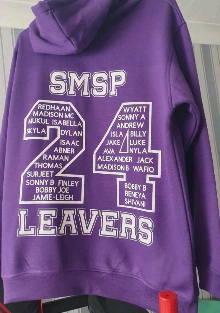 School leavers jumpers - Phimedil Designs 