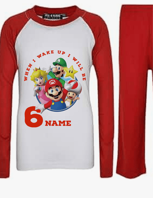 Boys' Personalised Birthday Pyjamas – Fun & Comfy Sleepwear