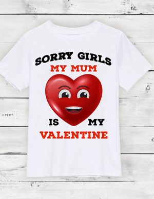 Kids' Personalised Valentine's Day T-Shirt – Cute & Fun Love Tees