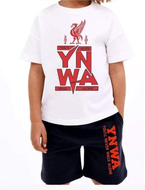 Boys Personalised Shorts & T-Shirt Set – Kids Summer Outfit | Ages 3–14