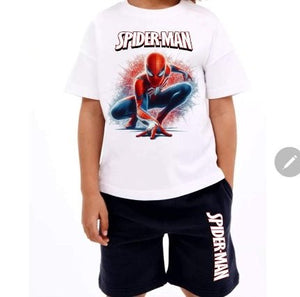 Boys Personalised Shorts & T-Shirt Set – Series 2 | Kids Summer Outfit | Ages 3–14