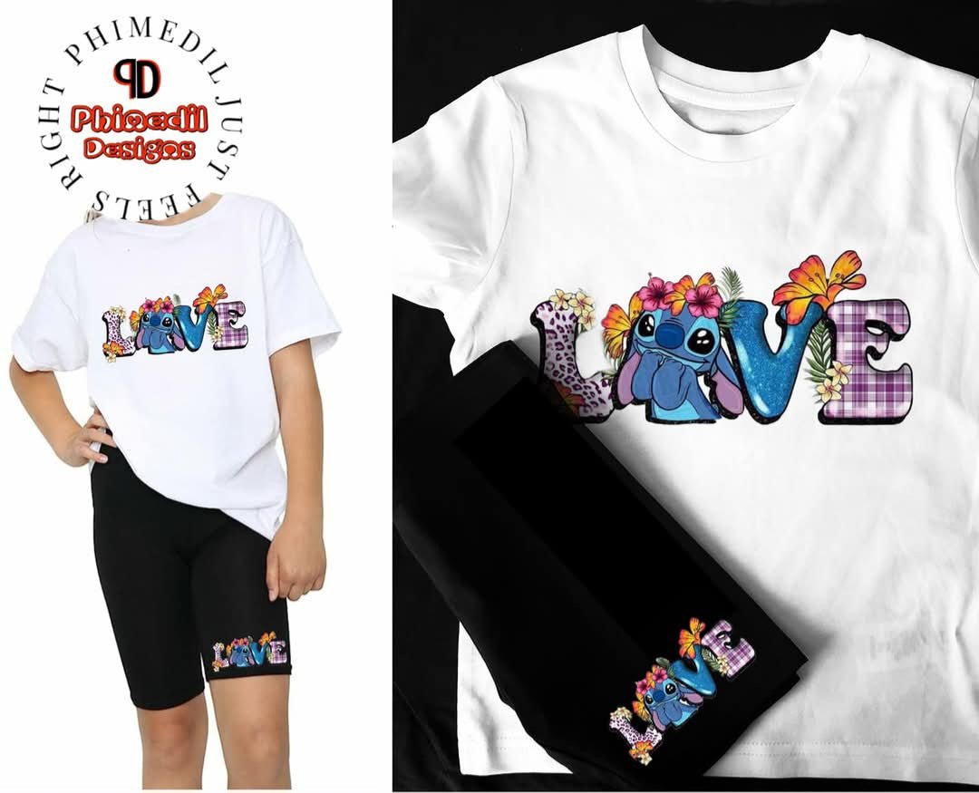 Girls Shorts & T-Shirt Sets | Comfy Kids Summer Outfits - Phimedil Designs