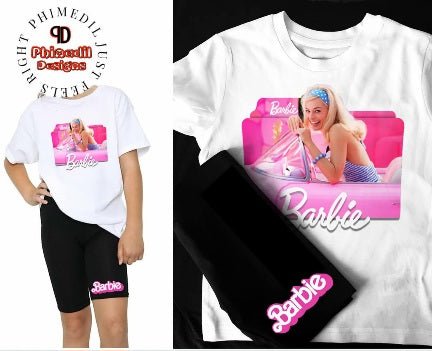 Girls Shorts & T-Shirt Sets | Comfy Kids Summer Outfits - Phimedil Designs