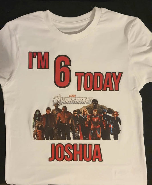 Personalized birthday tshirts - Phimedil Designs