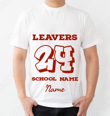 School leavers tshirts - Phimedil Designs