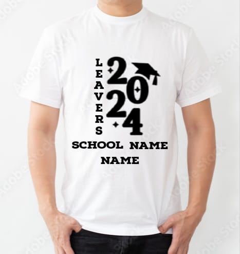 School leavers tshirts - Phimedil Designs