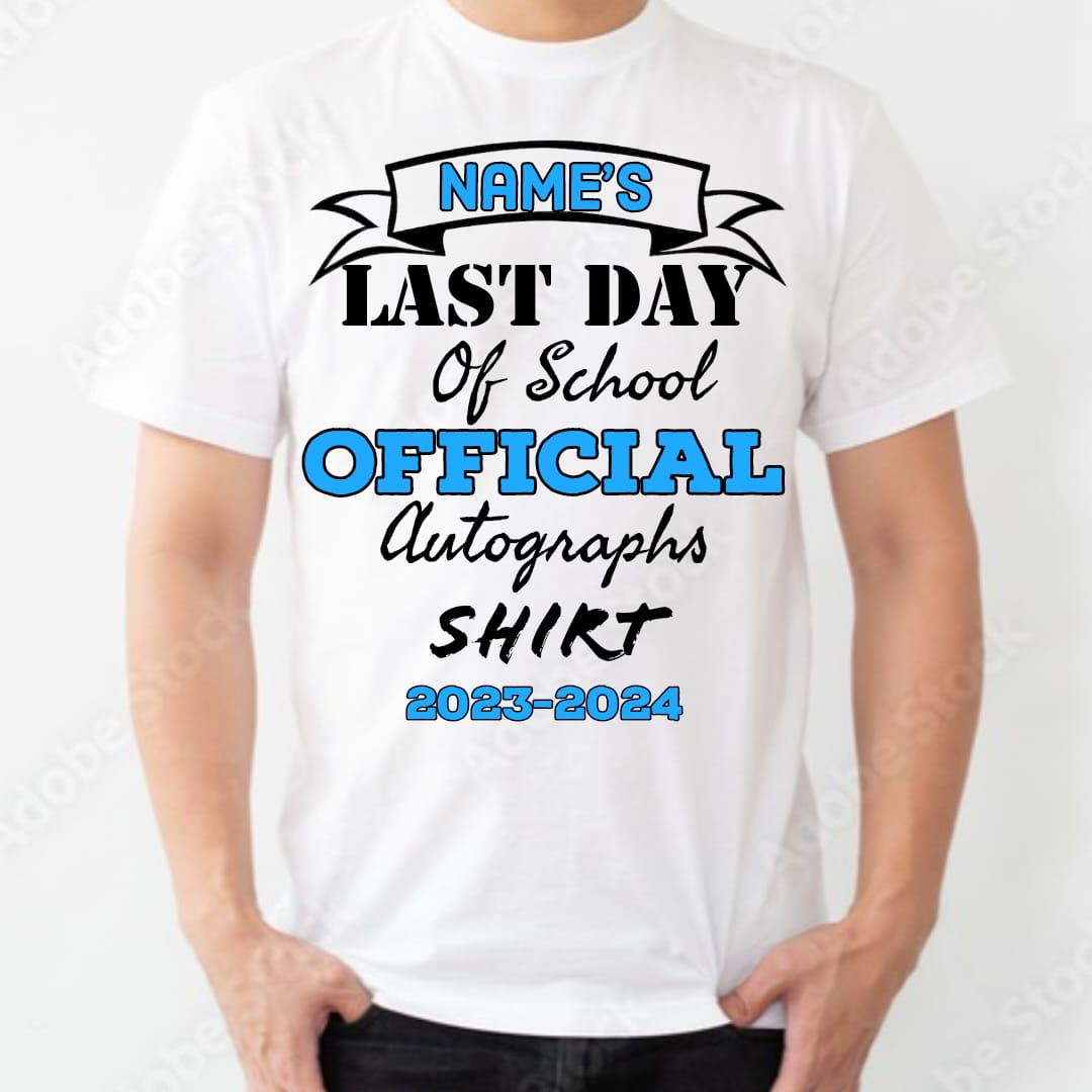 School leavers tshirts - Phimedil Designs