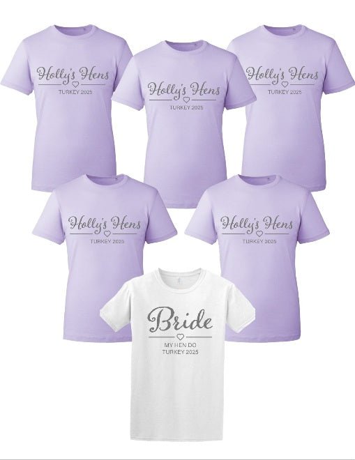 Hen Party T-Shirts - Fun & Stylish Tees for Your Celebration! - Phimedil Designs