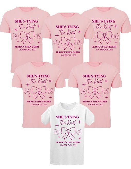 Hen Party T-Shirts - Fun & Stylish Tees for Your Celebration! - Phimedil Designs