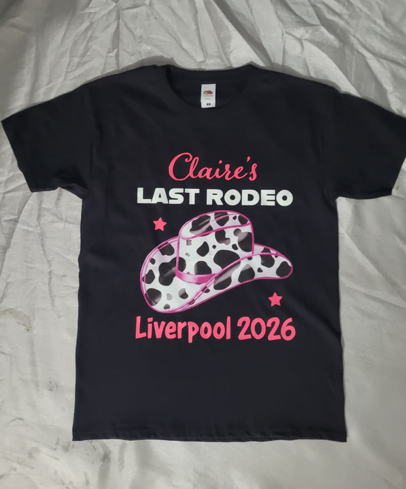 Personalised Hen/Stag Party T-Shirts – Custom Name & Message | Adults - Phimedil Designs