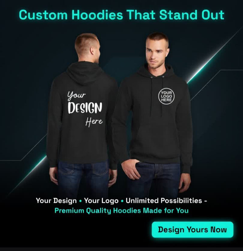 Personalised Custom Workwear & Uniforms – Branded T-Shirts, Polos & Hoodies
