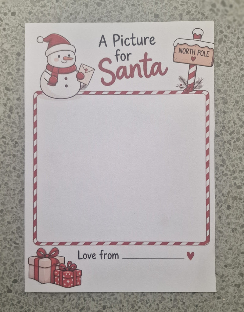 Letters to Santa Christmas Set – Letter, Countdown, Door Hanger & Sweets