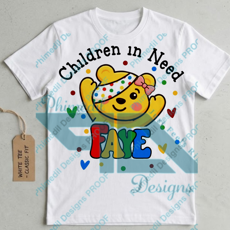 Personalised School Events T-Shirts – Number Day,& More