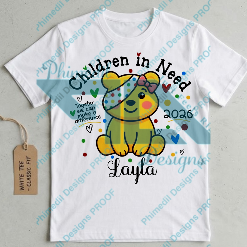 Personalised School Events T-Shirts – Number Day,& More