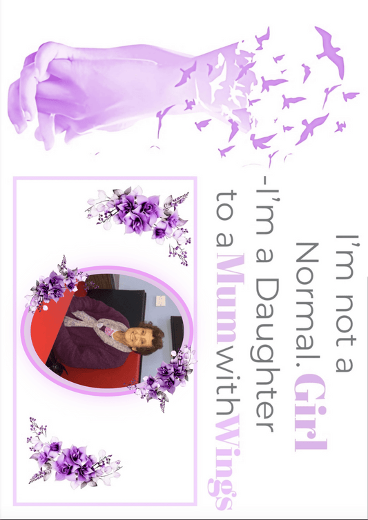 Angel Parent Memorial Gift - Personalized Winged Tribute - Phimedil Designs