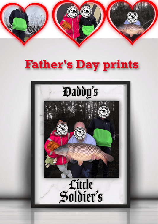 Personalized Father's Day Photo Print | Custom Merged Memories for Dad - Phimedil Designs