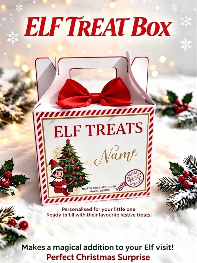 Personalised Elf Arrival Box | Elf I'm Back Christmas Set