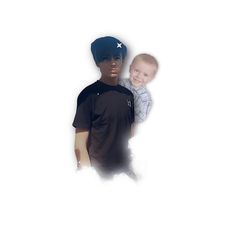 Custom Photo Merge – Then & Now Baby to Grown - Up Picture | Personalised A4 Print or Framed Gift - Phimedil Designs