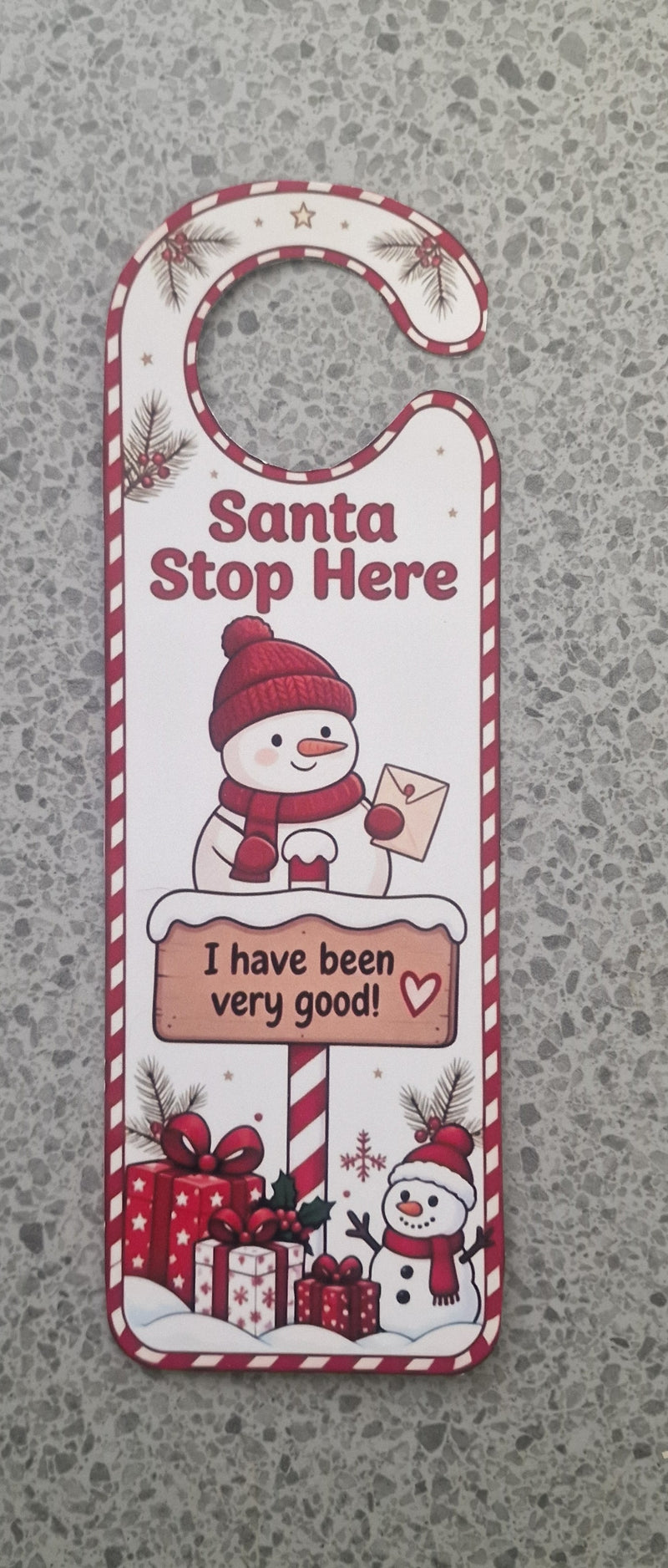 Letters to Santa Christmas Set – Letter, Countdown, Door Hanger & Sweets