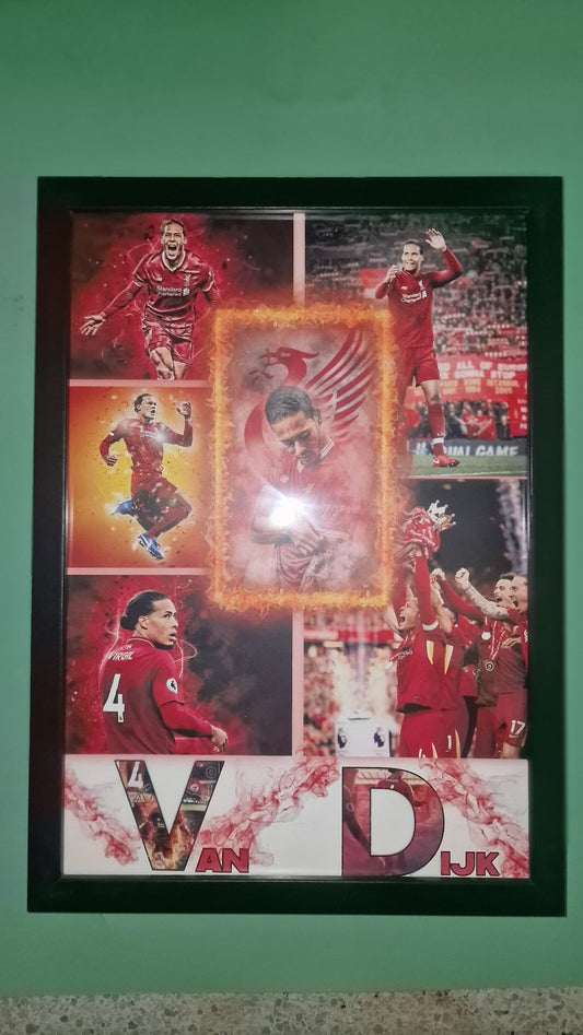 🔥 A4 Football Wall Collage Prints – Build Your Squad! - Phimedil Designs