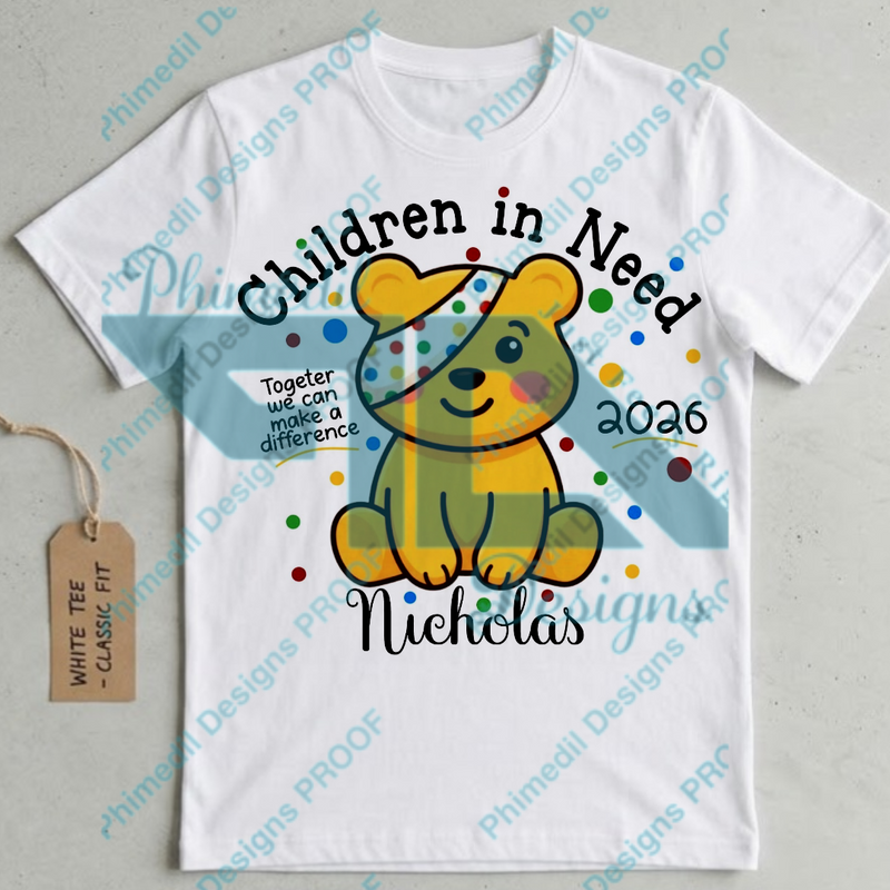 Personalised School Events T-Shirts – Number Day,& More