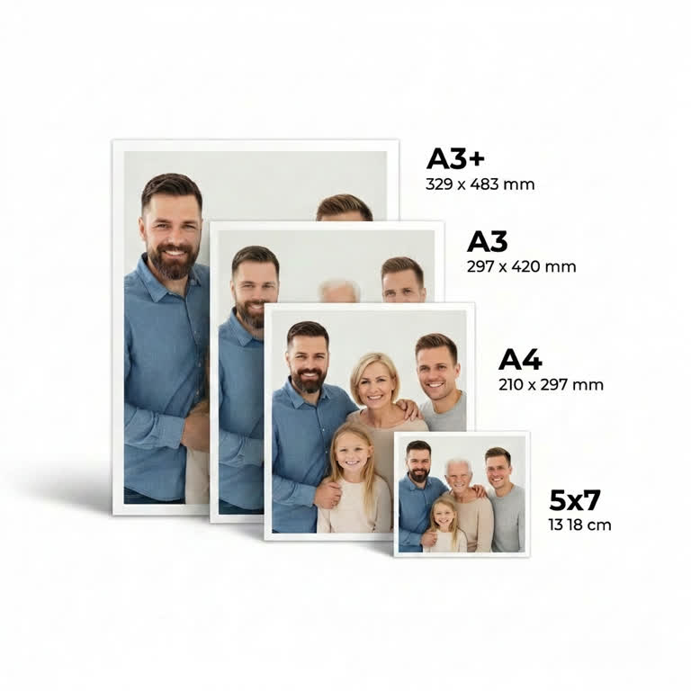 Personalised Photo Print – Custom Size Prints | 5x7, A4, A3 & A3+